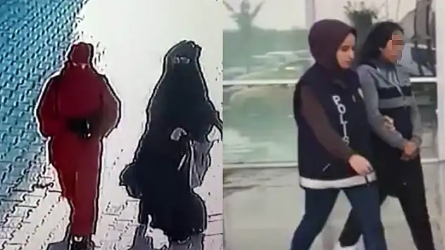 Konya'da kılık değiştirerek evden hırsızlık yapan 2 kadından 1'i tutuklandı