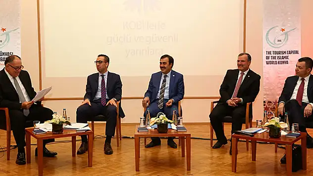 Konya'da 'KOBİ'lerle Güçlü ve Güvenli Yarınlara' buluşmaları başladı
