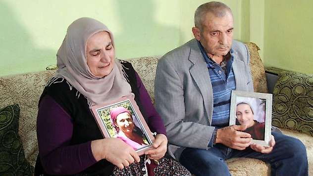 Konya'da kocası tarafından öldürülüp uçurumdan atılan Bedriye Kılıç'ın ailesi kızlarının cesedinin bulunmasını istiyor
