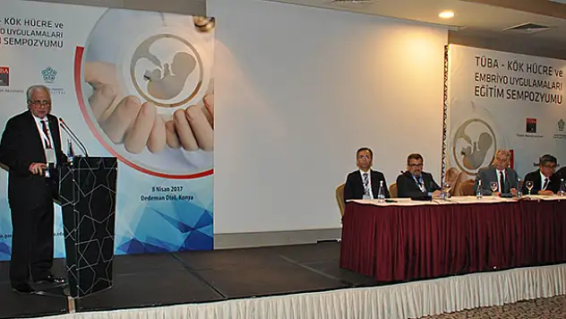 Konya'da Kök Hücre ve Embriyo Sempozyumu sona erdi