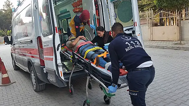 Konya'da kontrolden çıkan tır şarampole indi: 1 yaralı