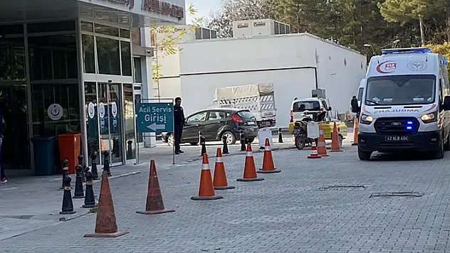 Konya'da köpeğe çarpan otomobil şarampole devrildi: 3 yaralı
