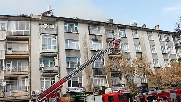 Konya'da korkutan yangın