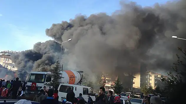 Konya'da korkutan yangın