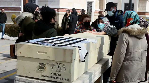 Konya'da koronadan vefat eden sağlık çalışanına acı veda

