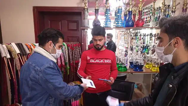 Konya'da koronavirüs ile ilgili Arapça bilgilendirme broşürü dağıtıldı