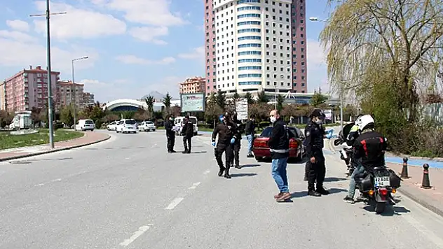 Konya'da koronavirüs tedbirlerini ihlal edenlere işlem yapıldı
