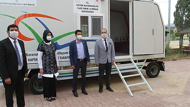 Konya'da küçükbaş hayvan yetiştiricileri yaylada karavanlarda yaşam sürecek