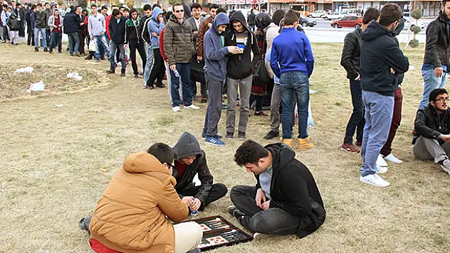 Konya'da kupa maçı izdihamı