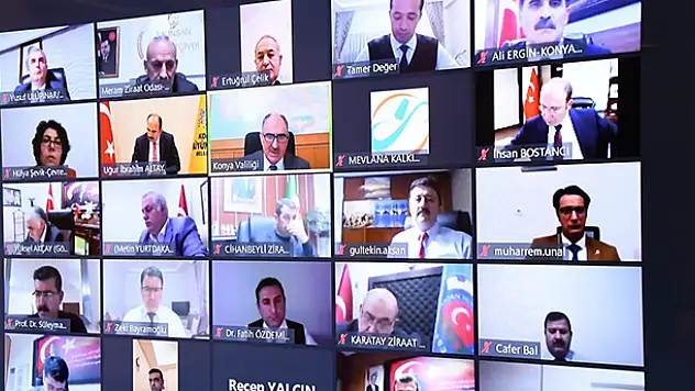 Konya'da kuraklıkla mücadele için tüm imkanlar seferber ediliyor