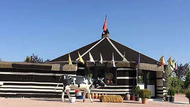 Konya'da kurulan Otağ'da Yörük kültürü yeniden yaşatılıyor