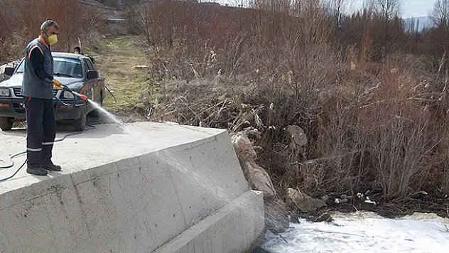 Konya'da larva mücadelesi hız kazandı