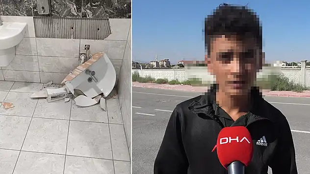 Konya'da lise öğrencisine lavaboyu kırdığı için verilen 'okul değişikliği' kararına yürütmeyi durdurma davası açıldı

