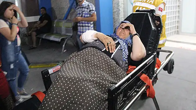 Konya'da maganda kurşunu Suriyeli kadını yaraladı