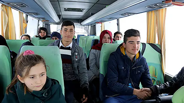 Konya'da mahsur kalan öğrenciler kurtarıldı