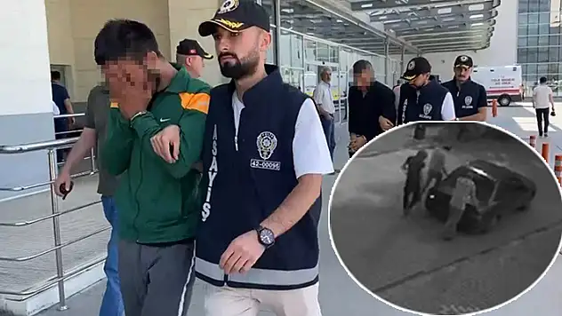 Konya'da marketten deterjan çalan 3 zanlı tutuklandı! Hırsızlık anları kamerada
