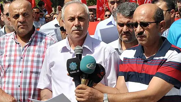 Konya'da Memur-Sen'den Teröre Tepki