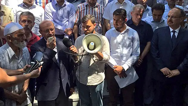 Konya'da Mescid-i Aksa protestosu!