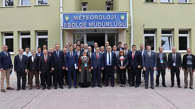 Konya'da Meteoroloji 8. Bölge Müdürü Barış Özgün'e ziyaretler
