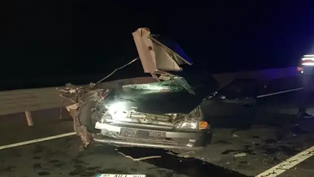 Konya'da mezuniyet törenine giden ailenin içinde bulunduğu aracın karıştığı kazada 1 kişi öldü