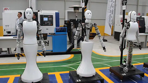 Konya'da milli insansı robot fabrikası açıldı