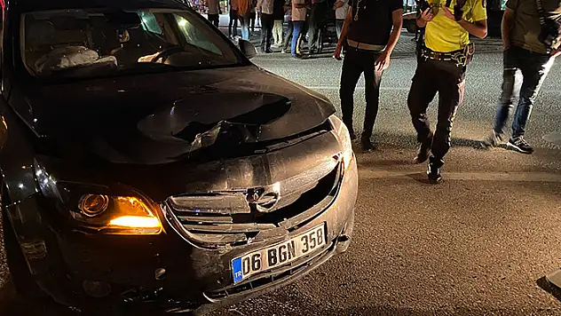 Konya'da minibüs ile otomobil çarpıştı: 1 yaralı