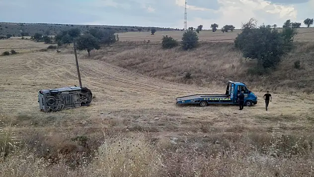 Konya'da minibüs kazası: 1 ölü, 3 yaralı 
