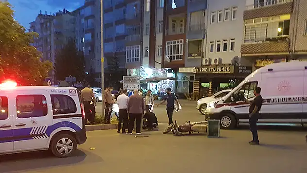 Konya'da motosiklet ile otomobil çarpıştı: 2 yaralı

