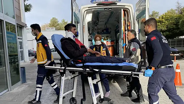 Konya'da motosiklet kazası! 1 yaralı 