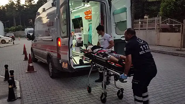 Konya'da motosiklet kazası: 2 yaralı