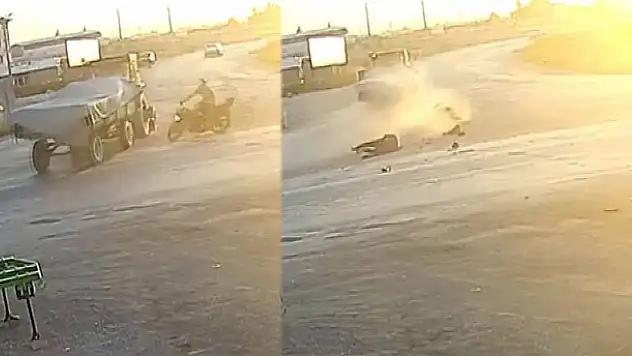 Konya'da motosiklet traktör römorkuna çarptı: 1 ölü