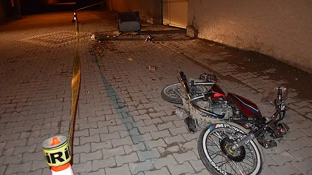 Konya'da motosikletin çöp konteynerine çarptığı kazada 1 kişi öldü, 1 kişi yaralandı