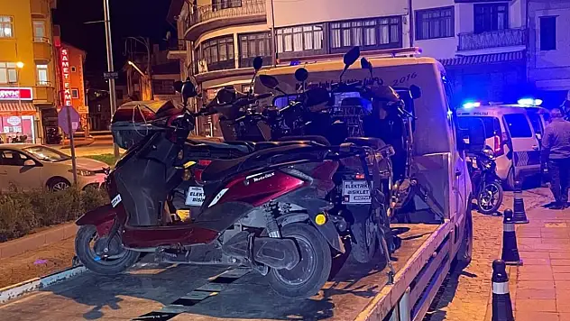 Konya'da motosikletlere sıkı denetim