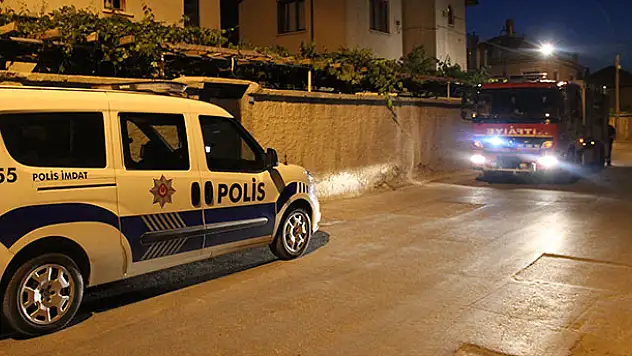 Konya'da müstakil evde yangın
