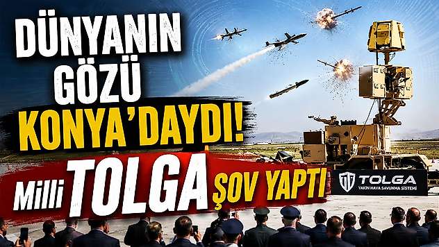 Konya'da nefes kesen gösteri! Milli TOLGA gücünü gösterdi