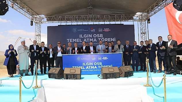 Konya'da o ilçede Sanayi altyapı temeli atıldı
