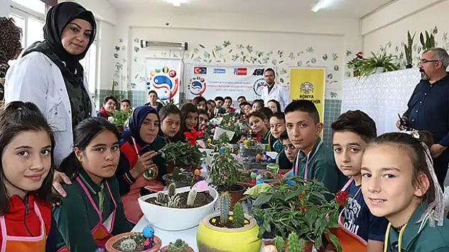Konya'da öğrenciler tarımla özgüven kazanacak