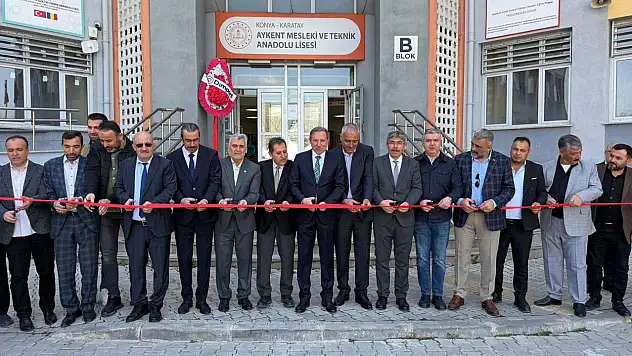 Konya'da öğrencilere destek için kermes açıldı