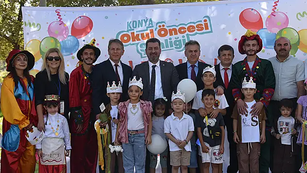 Konya'da okul öncesi etkinlikleri açılış programı yapıldı