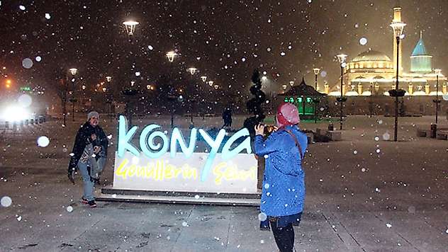 Konya'da okullar 1 gün tatil edildi