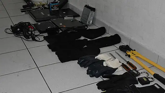 Konya'da okullardan hırsızlık