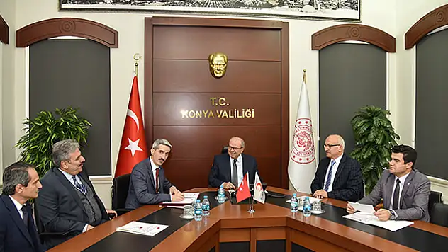 Konya'da 'Okulumda Kan'panya Var' işbirliği protokolü imzalandı
