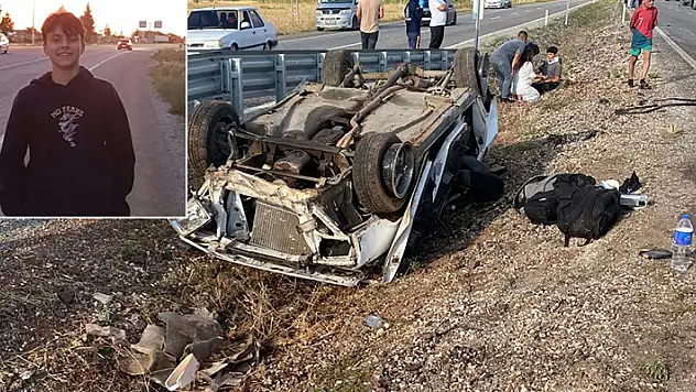 Konya'da okulun ilk günü kazada yaralanan Abdullah Furkan, yaşam mücadelesini kaybetti
