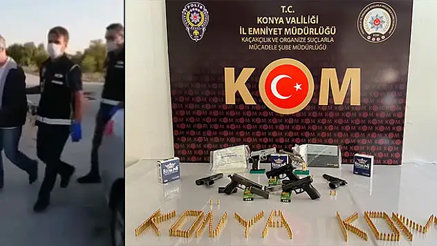 Konya'da örgüt kurmak, tefecilik ve yağmadan 12 kişi tutuklandı