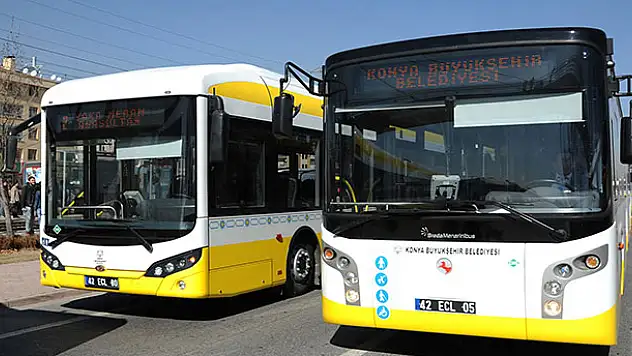 Konya'da Otobüs Hatlarına Bir Yenisi Daha Eklendi