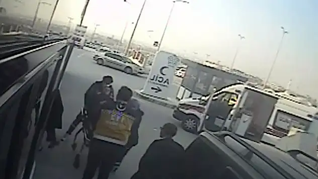 Konya'da otobüs şoförü fenalaşan yolcuyu hastaneye yetiştirdi