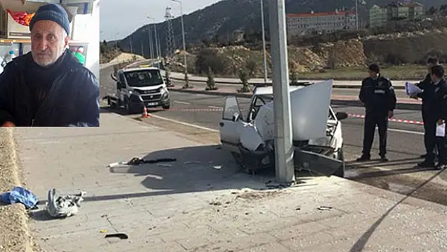 Konya'da otomobil aydınlatma direğine çarptı: 1 ölü, 1 yaralı