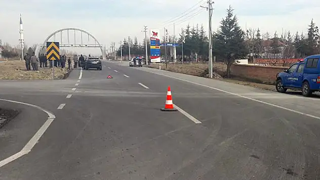Konya'da otomobil bisikletliye çarptı: 1 ölü