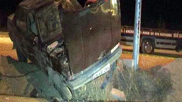 Konya'da otomobil devrildi: 1 ölü