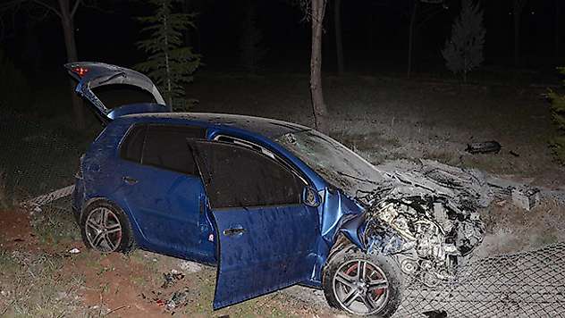 Konya'da otomobil ile motosiklet çarpıştı: 1 ölü, 2 yaralı